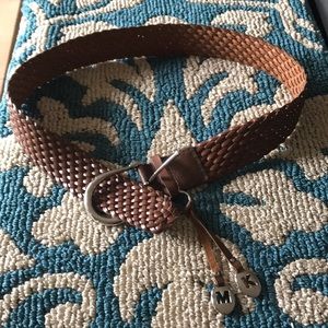 Michael Kors Genuine Leather Belt